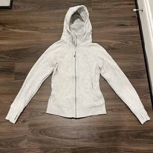 Lululemon Women's Gray Hooded Jacket